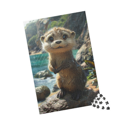 Otto The Otter - 1014-Piece Jigsaw Puzzle