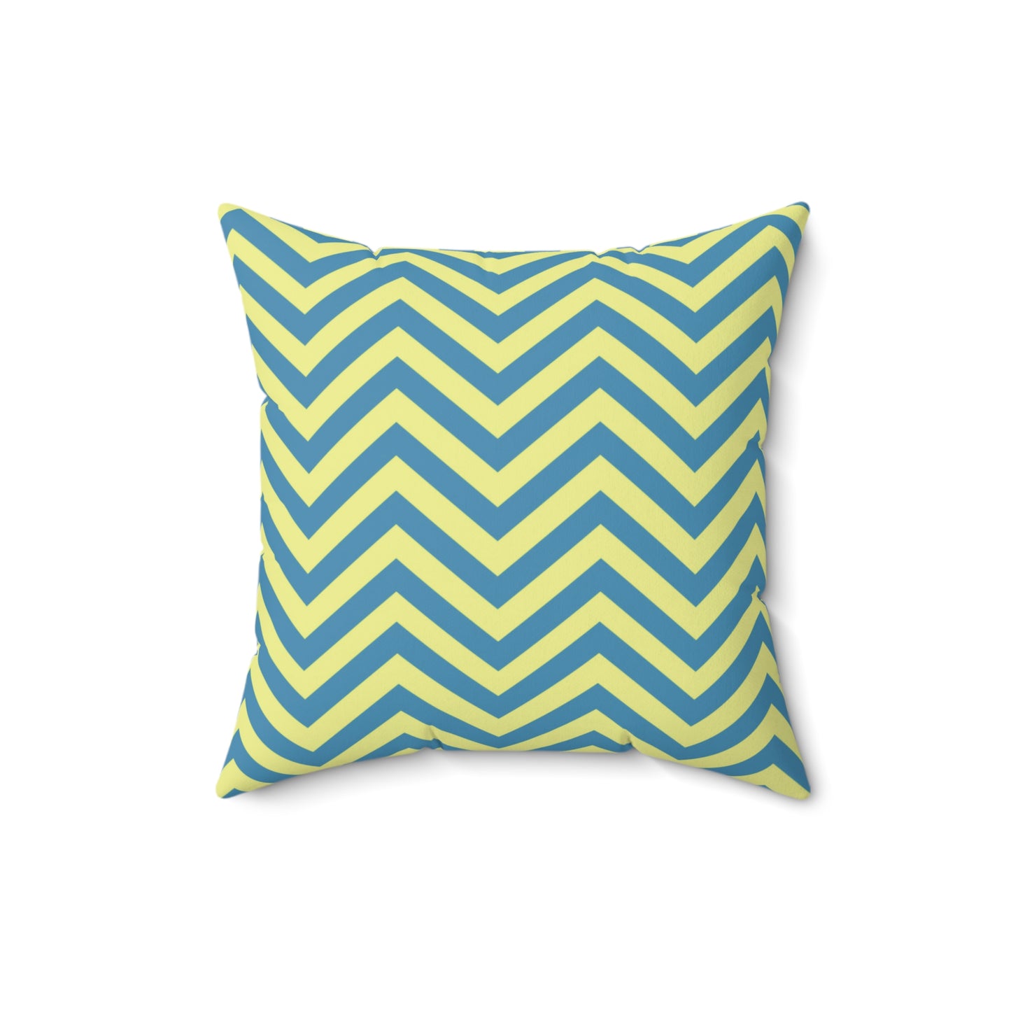 Chevron Blue and Yellow - Pillowcase & Pillow