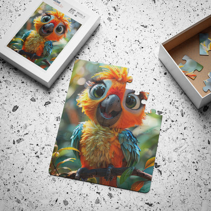 Maddy The Baby Macaw - 30-Piece Kids Jigsaw Puzzle