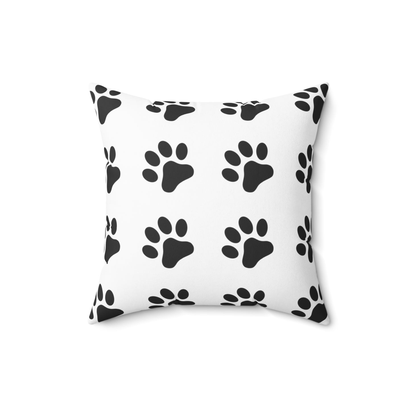 Paw Print on White - Pillowcase & Pillow