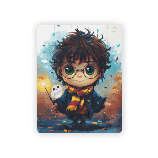 The Boy and The Owl - 30-Piece Kids Jigsaw Puzzle