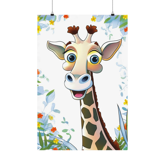 Gino Giraffe - Physical Print Stunning Premium Poster