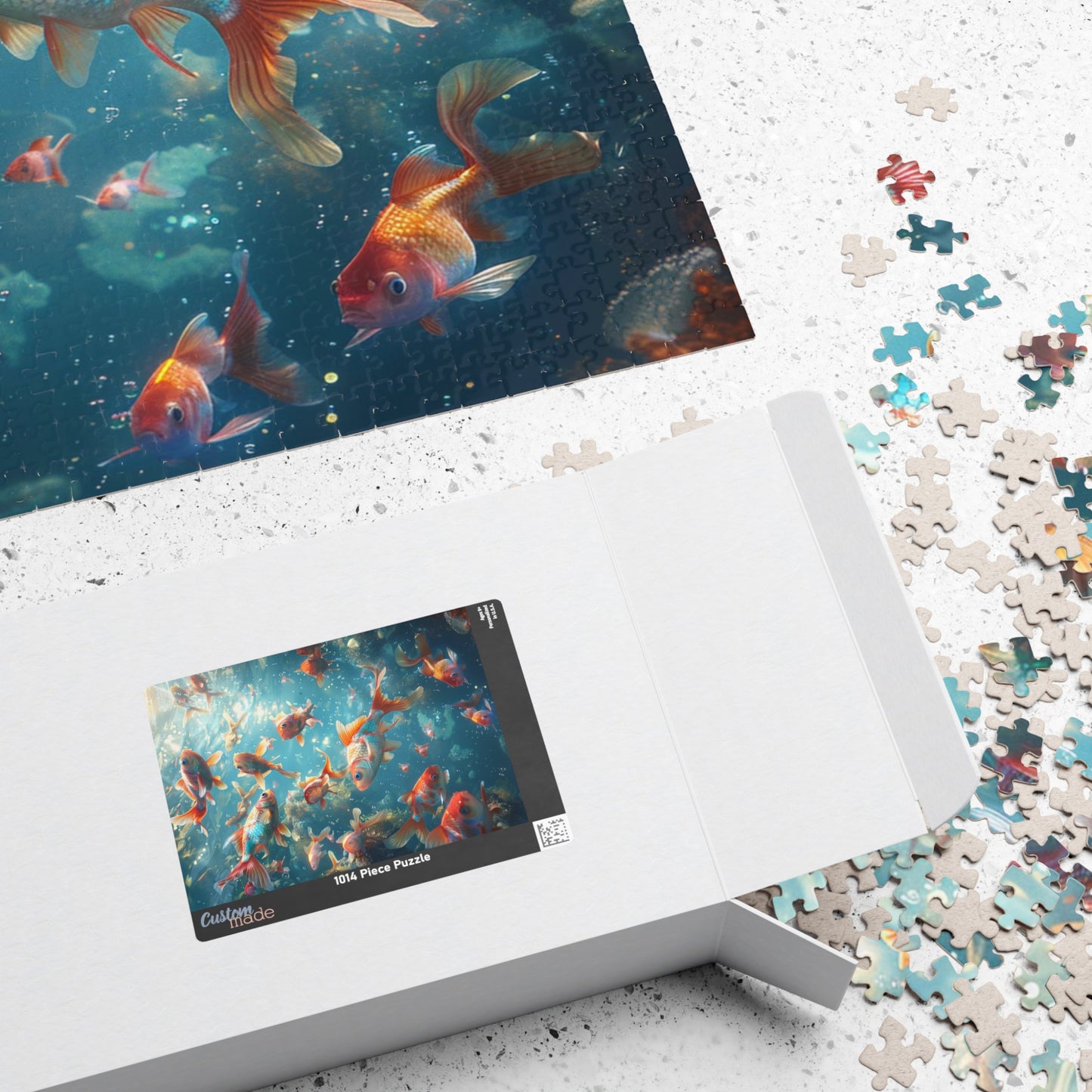 Schools of Fish - 1014-Piece Jigsaw Puzzle