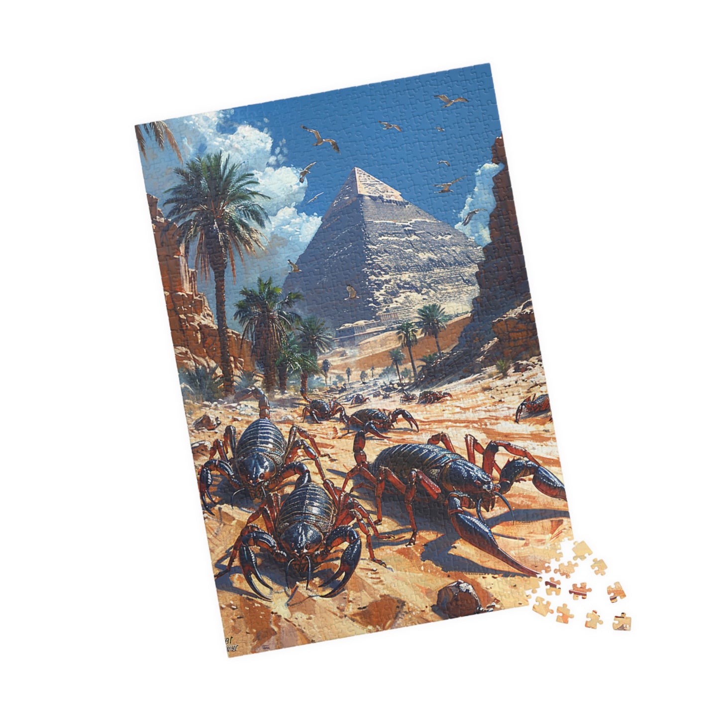 Scorpion Swarm - 1014-Piece Jigsaw Puzzle