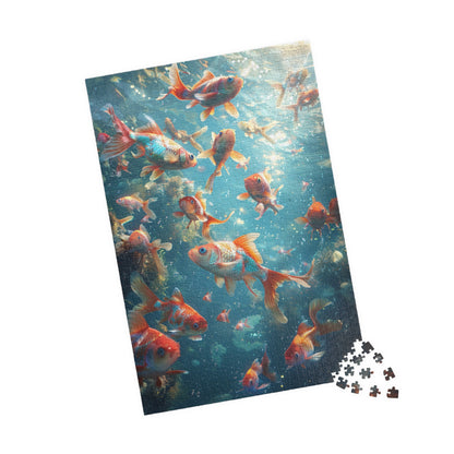 Schools of Fish - 1014-Piece Jigsaw Puzzle