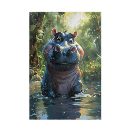 Harry The Hippo - 1014-Piece Jigsaw Puzzle