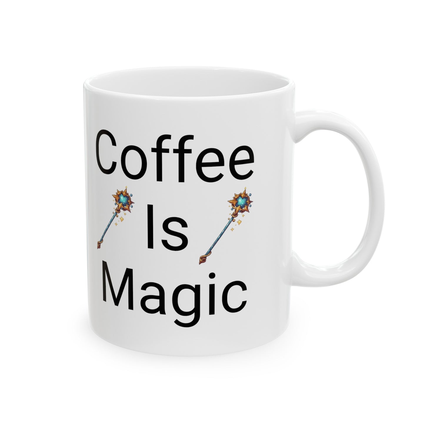 Coffee Is Magic Wand