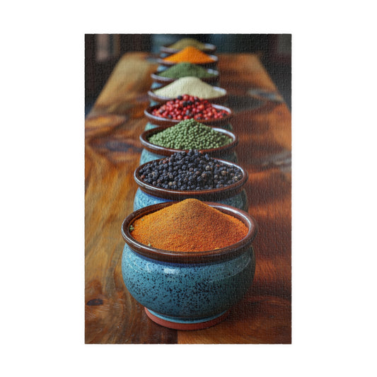 Spice Bowls - 1014-Piece Jigsaw Puzzle