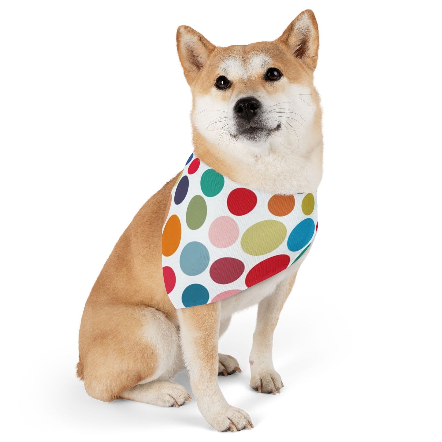 Polka Dots - Pet Bandana Collar