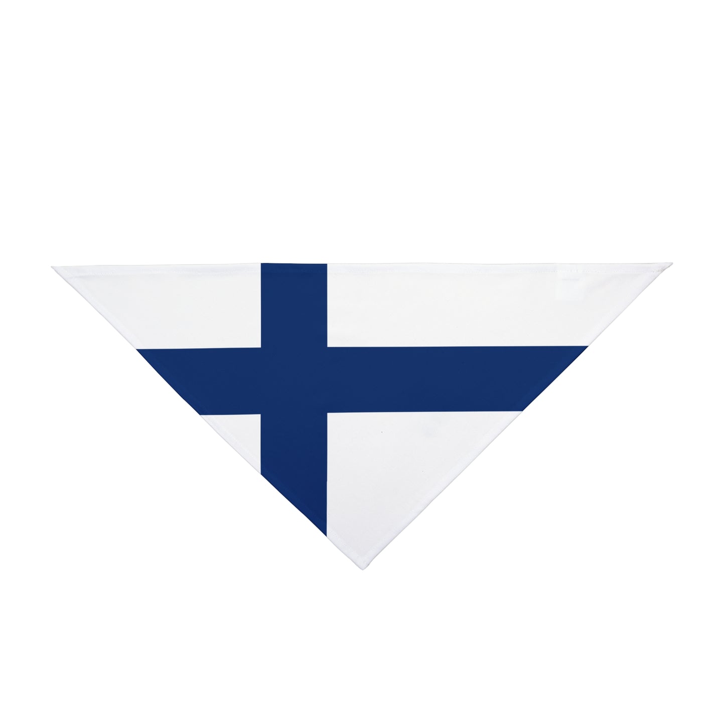 Finland Flag - Tie Up Pet Bandana