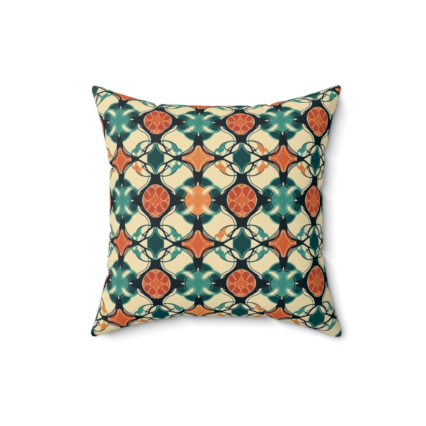 Quatrefoil Print Multi Color - Pillowcase & Pillow