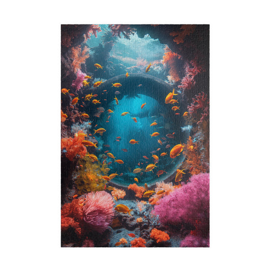 Under Sea Portal - 1014-Piece Jigsaw Puzzle