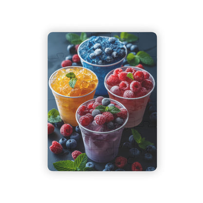 Iced Fruit Cups - 30-Piece Kids Jigsaw Puzzle