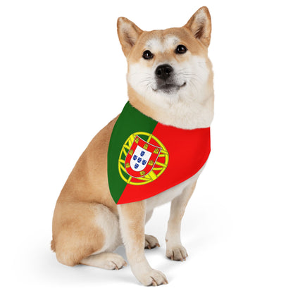 Portugal Flag - Pet Bandana Collar