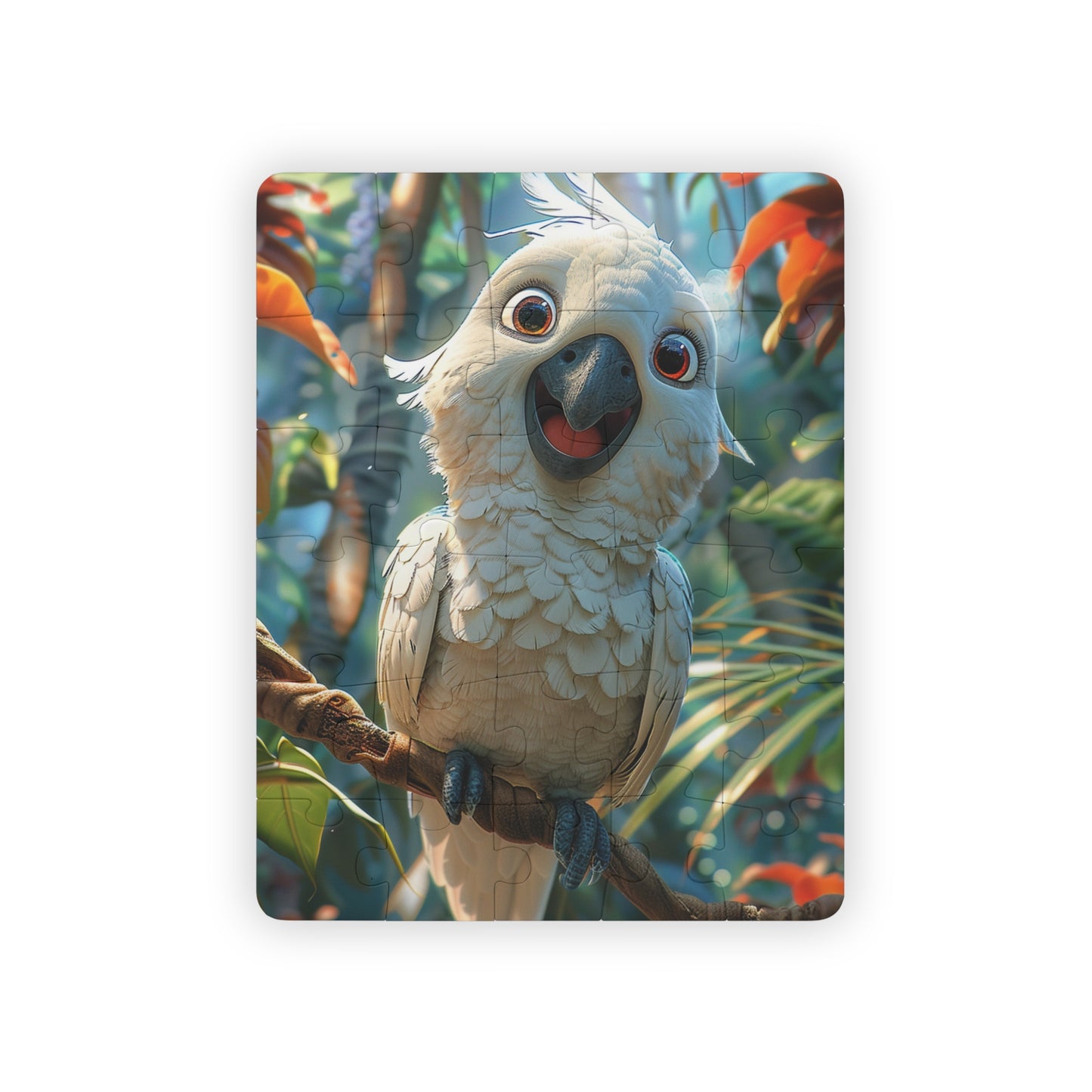 Chippy The Cockatoo - 30-Piece Kids Jigsaw Puzzle