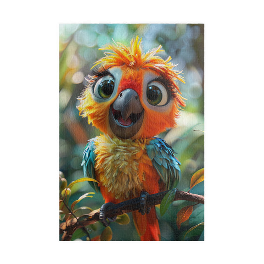 Maddy The Baby Macaw - 1014-Piece Jigsaw Puzzle