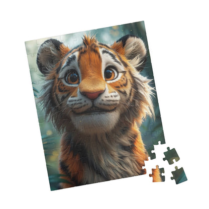 Timmy The Tiger - Premium Puzzle Available in 110, 252, or 520 Pieces for Puzzle Lovers