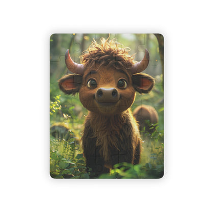 Charger The Baby Ox - 30-Piece Kids Jigsaw Puzzle