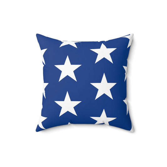 White Stars on Blue - Pillowcase & Pillow