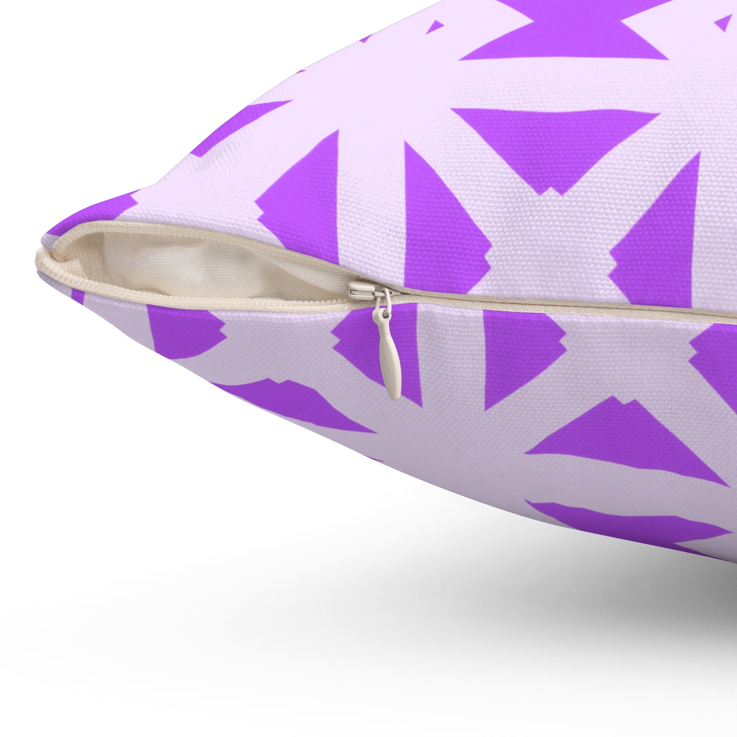 Purple Bold Lattice - Pillowcase & Pillow