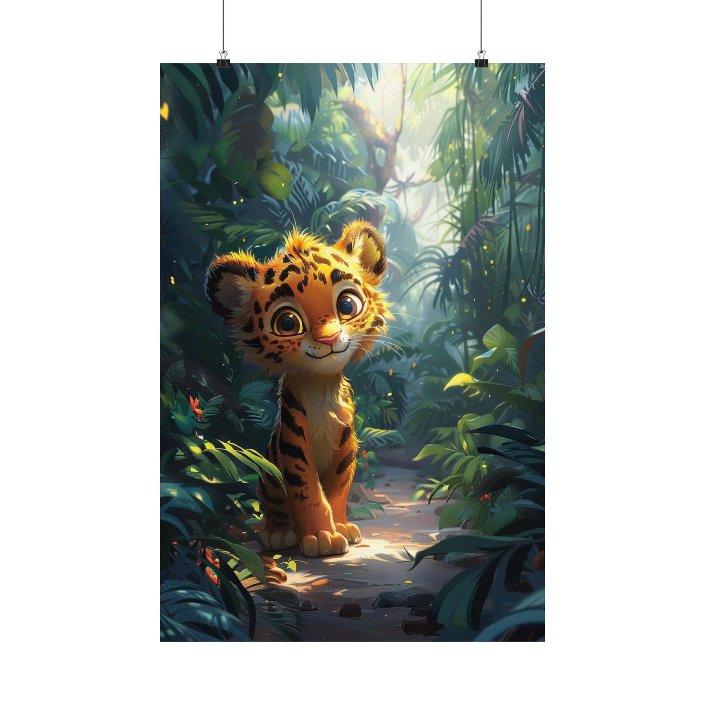 Linda The Tiger - Physical Print Stunning Premium Poster