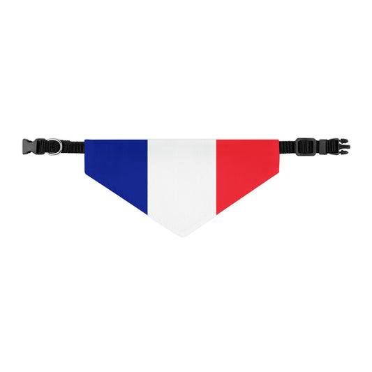 French Flag - Pet Bandana Collar