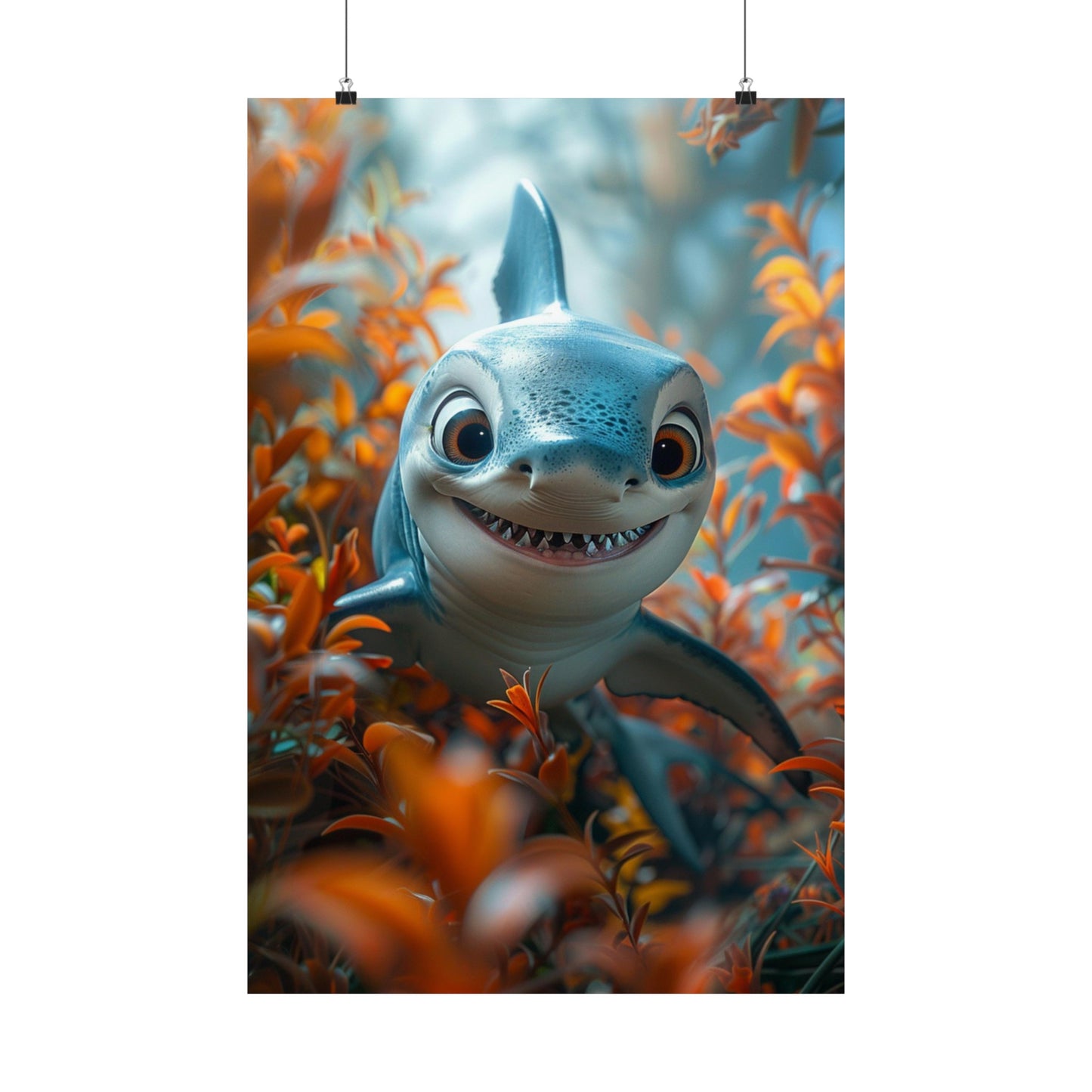 Shaun The Shark - Physical Print Stunning Premium Poster