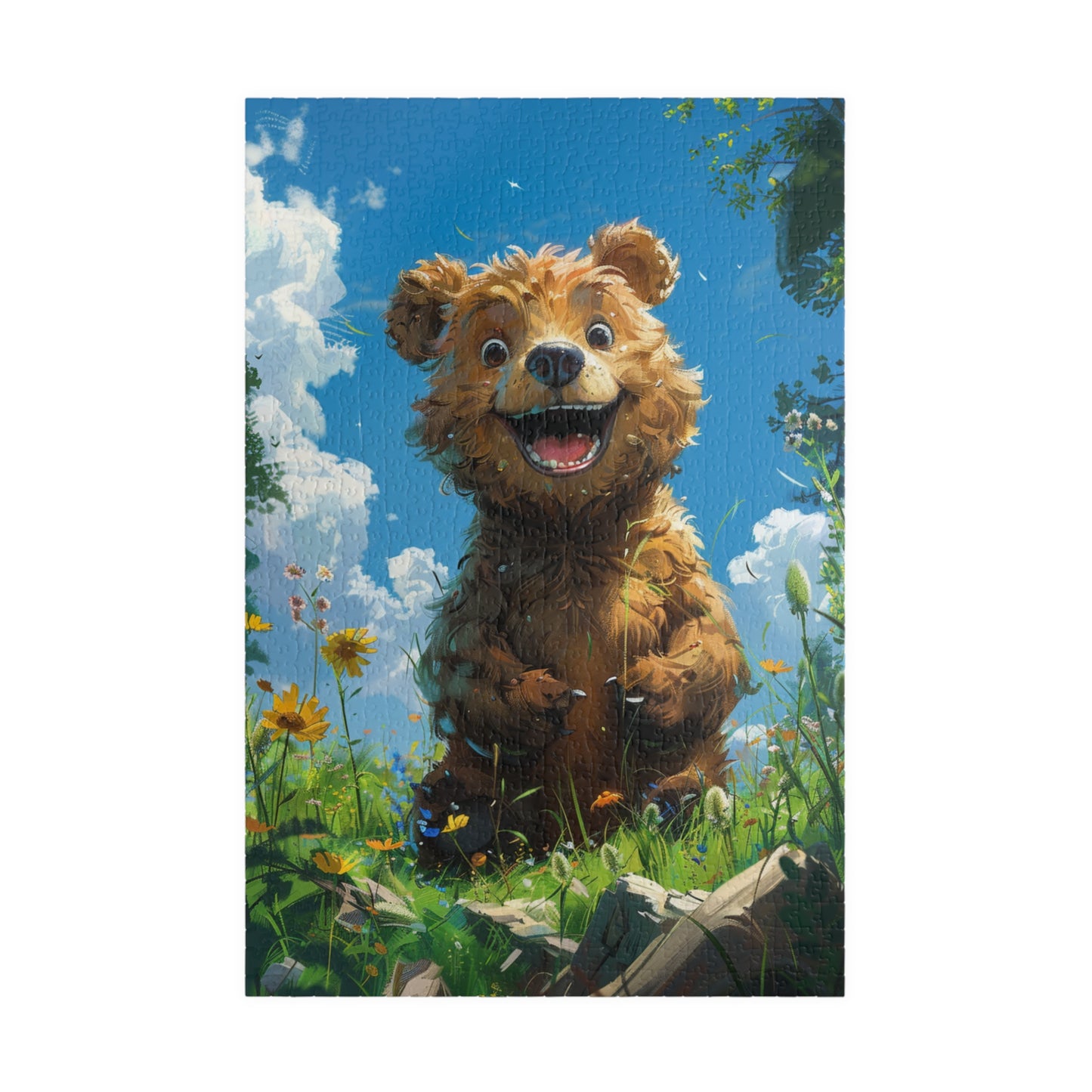 Benny The Bear - 1014-Piece Jigsaw Puzzle