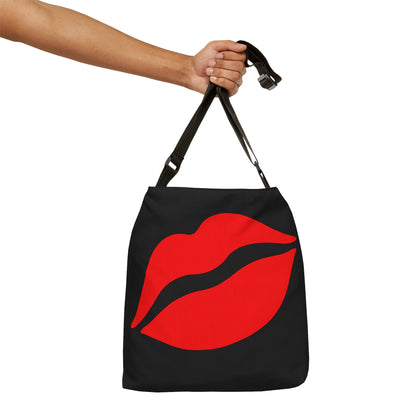 Cute Kiss My Red Lips - Tote Bag