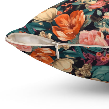 Floral Print - Pillowcase & Pillow
