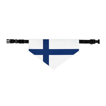 Finland Flag - Pet Bandana Collar