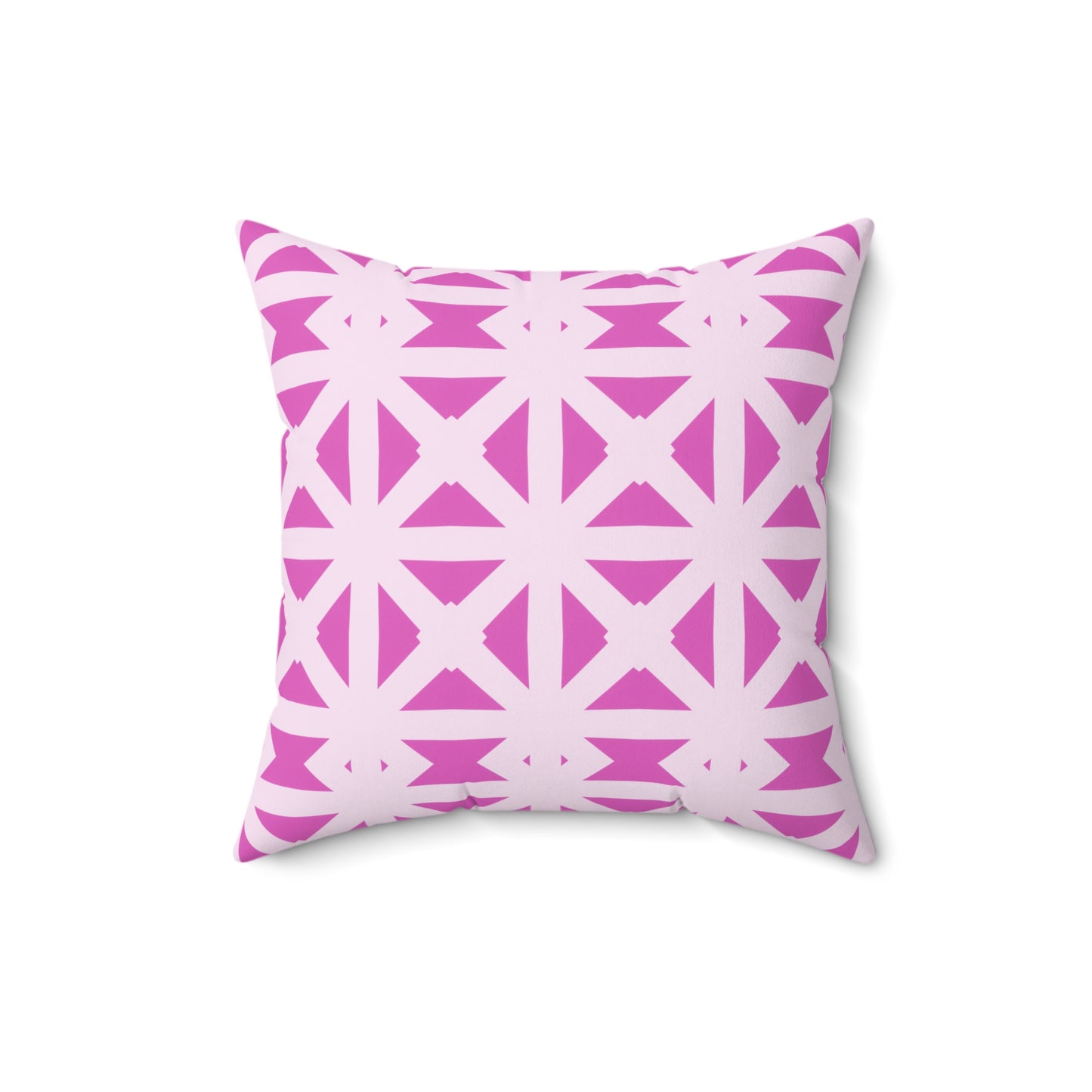 Pink Bold Lattice - Pillowcase & Pillow