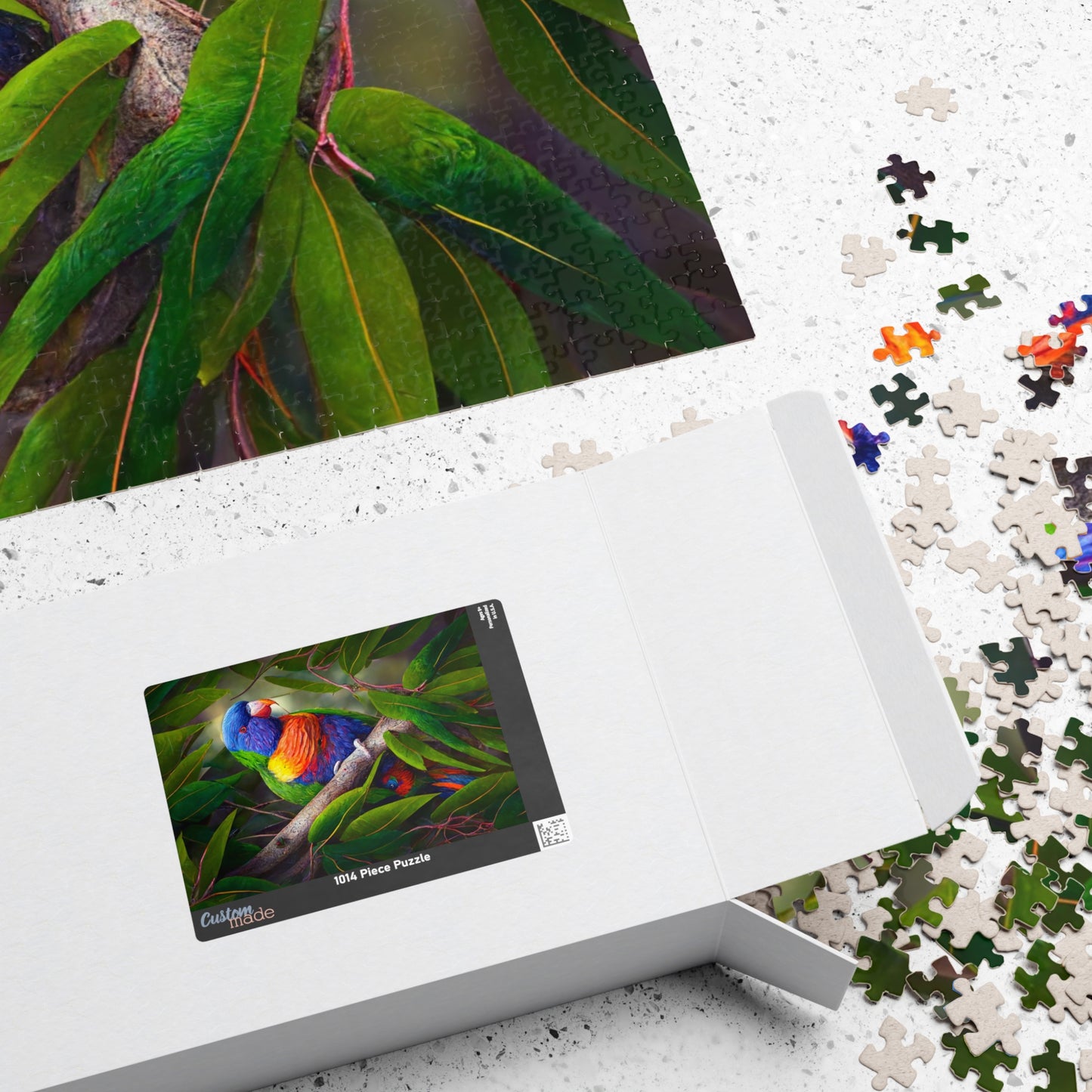 Rainbow Lorikeet - 1014-Piece Jigsaw Puzzle