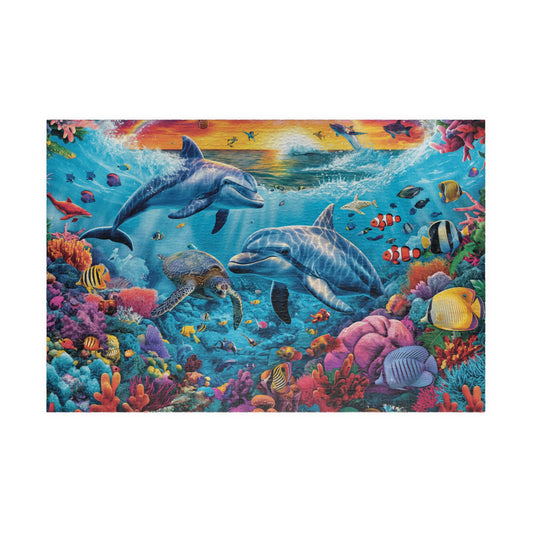 Sea Life - 1014-Piece Jigsaw Puzzle