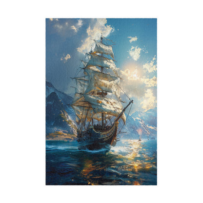 Pirate Ship - 1014-Piece Jigsaw Puzzle