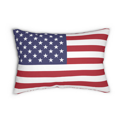 USA Flag - Rectangular Pillowcase & Pillow