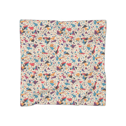 Confetti Blue Red Purple Mix Scarf