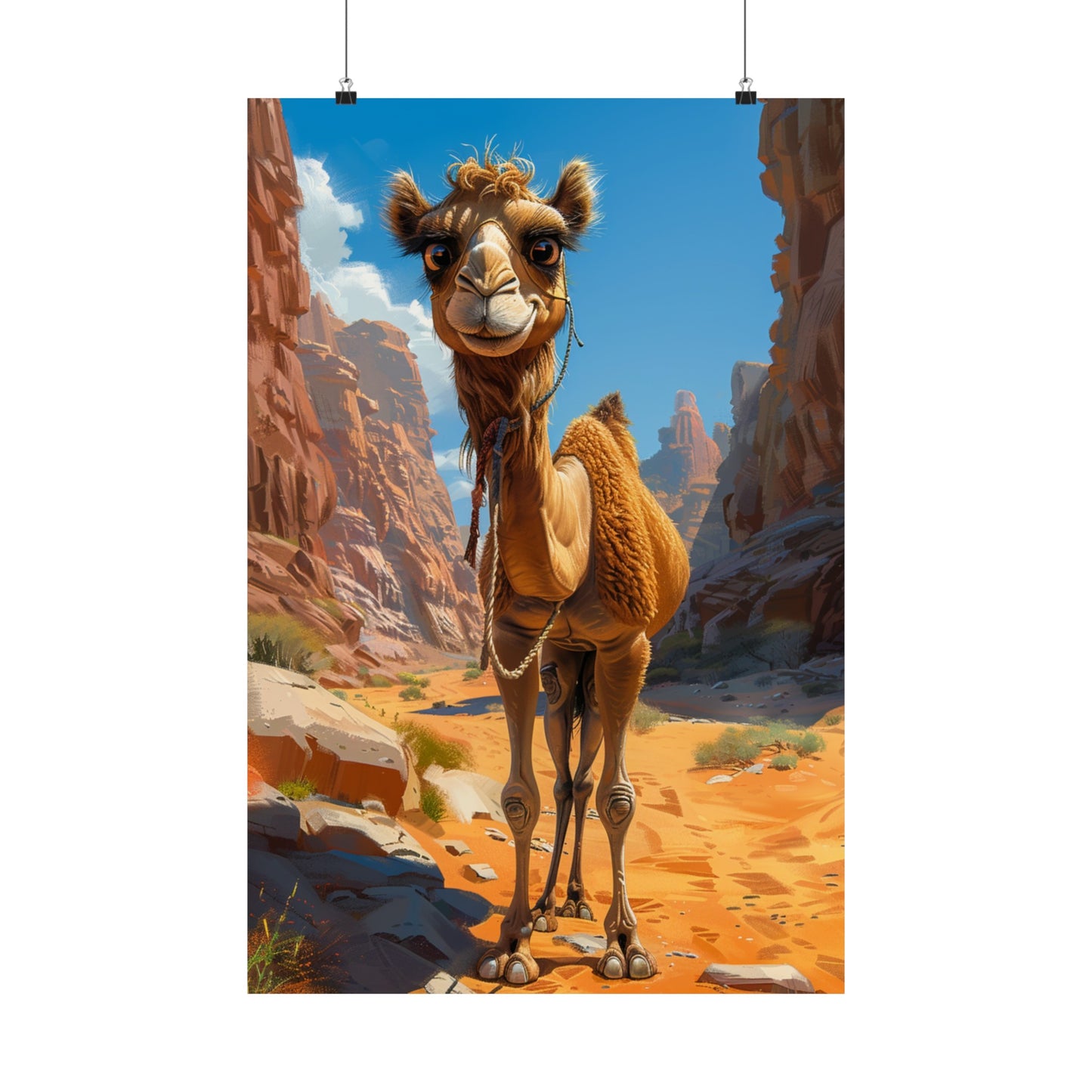 Coco The Camel - Physical Print Stunning Premium Poster