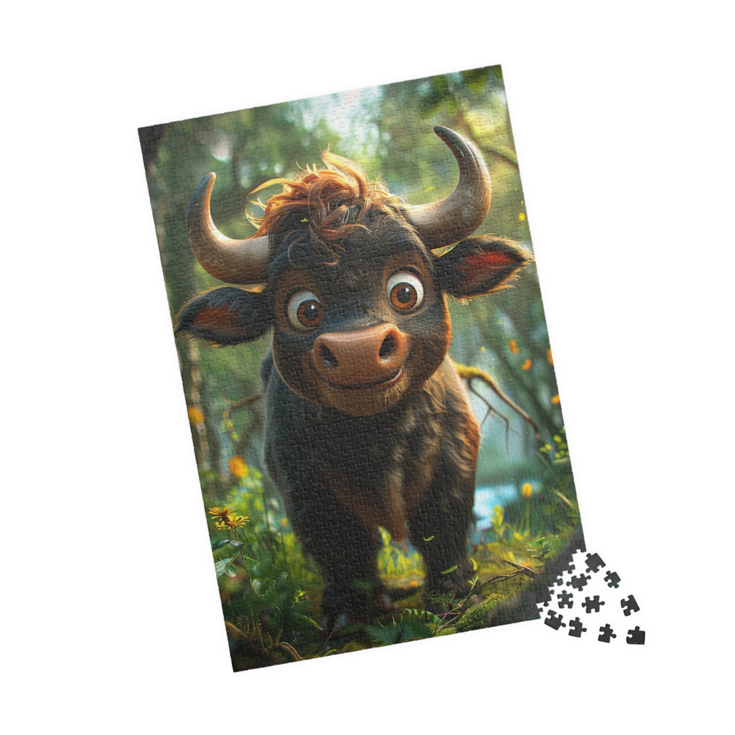 Rocket The Bull - 1014-Piece Jigsaw Puzzle