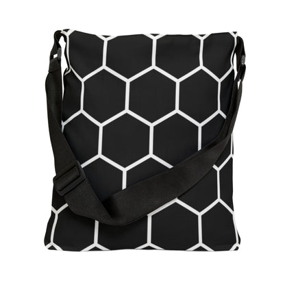 Black Honeycomb - Tote Bag