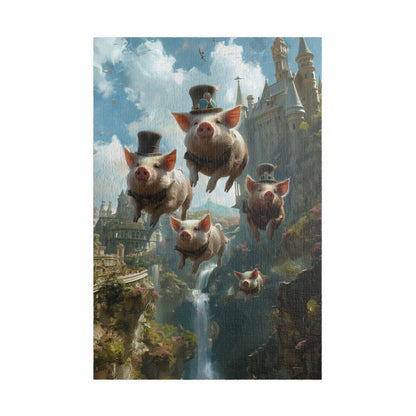 When Pigs Fly - 1014-Piece Jigsaw Puzzle