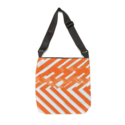 Orange Chevron - Tote Bag