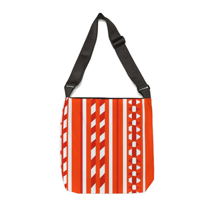 Orange Stripes - Tote Bag