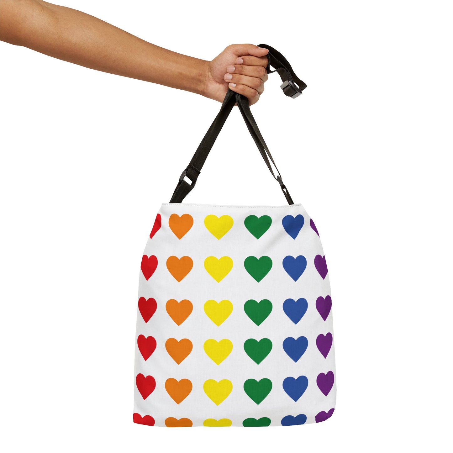 Rainbow Hearts - Tote Bag