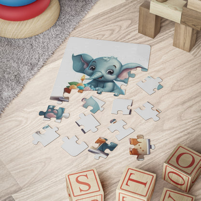 Cheeky Elephant - 30-Piece Kids Jigsaw Puzzle