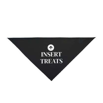 Insert Treats - Tie Up Pet Bandana
