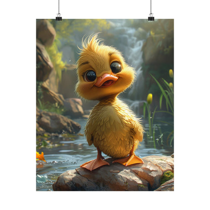 Quack The Duck - Physical Print Stunning Premium Poster