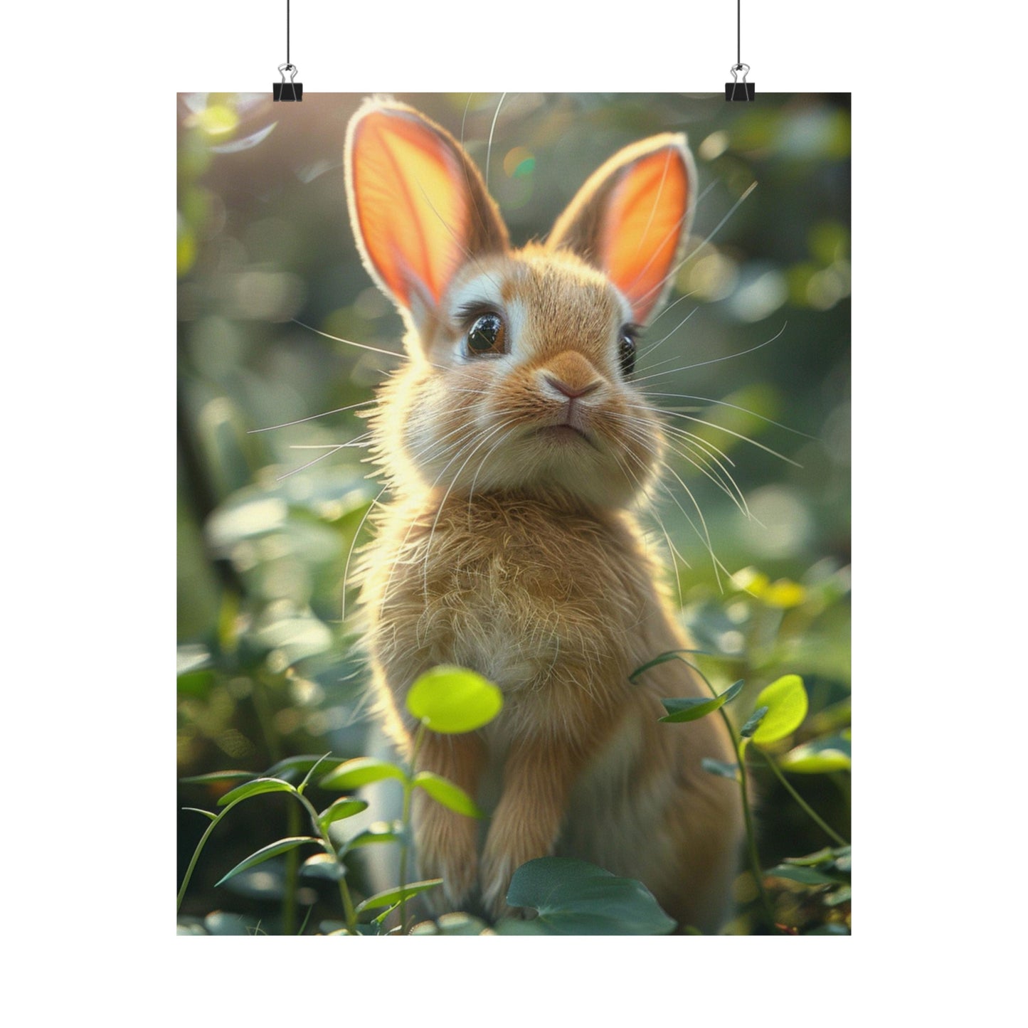 Ruby Rabbit - Physical Print Stunning Premium Poster