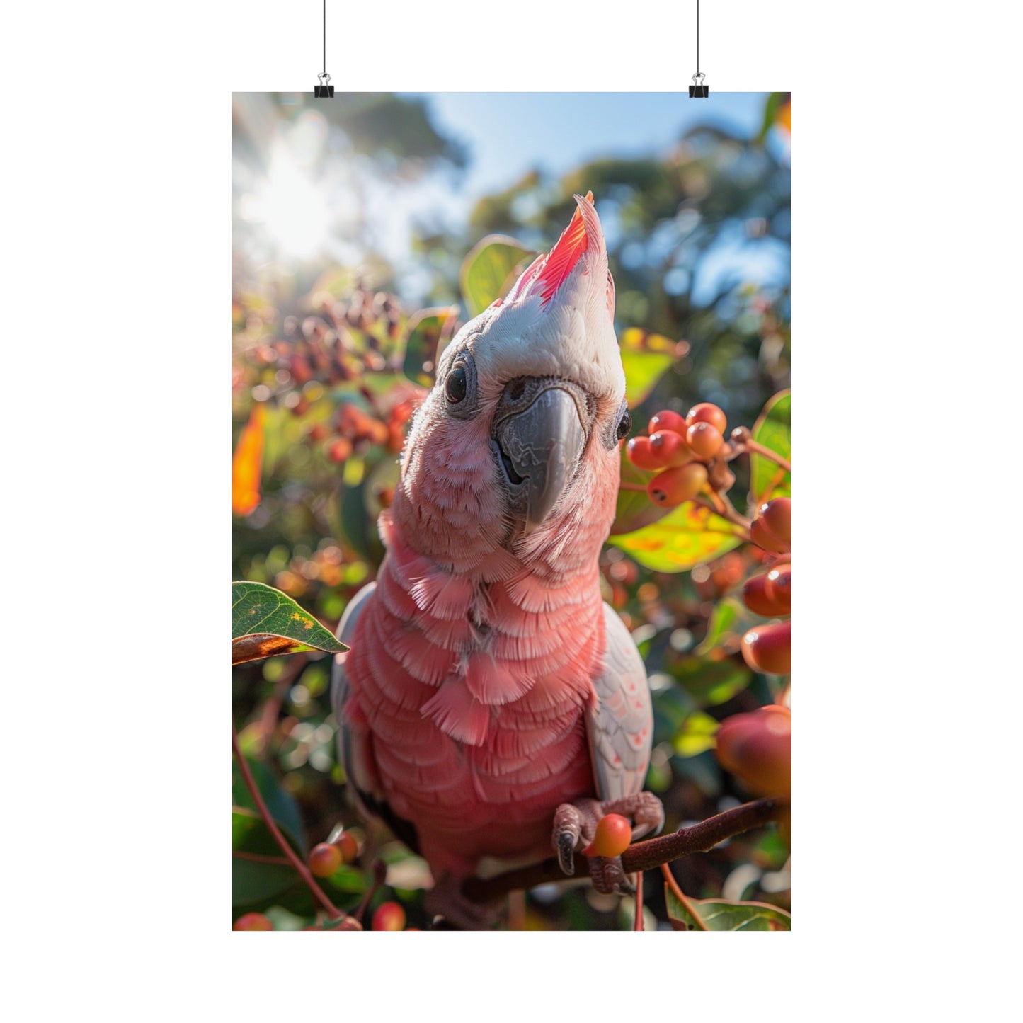 George The Galah - - Physical Print Stunning Premium Poster