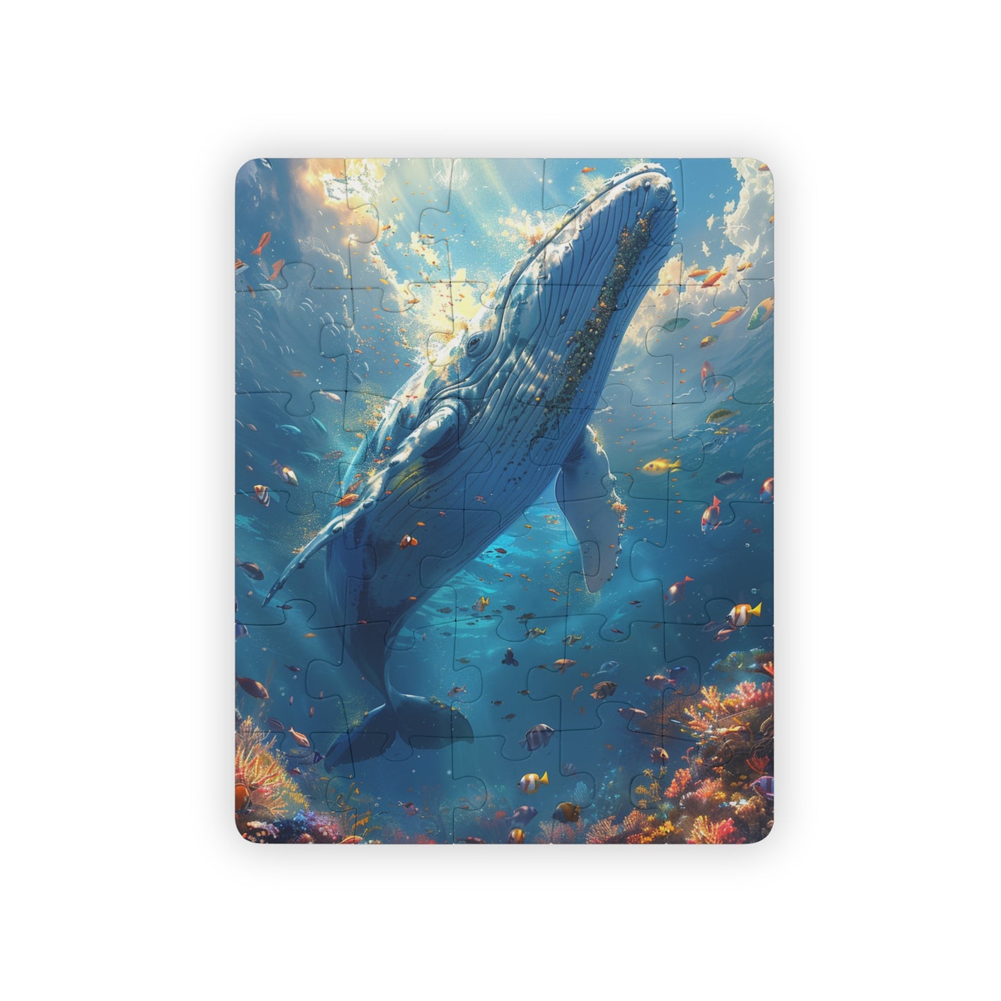 William The Whale - 30-Piece Kids Jigsaw Puzzle